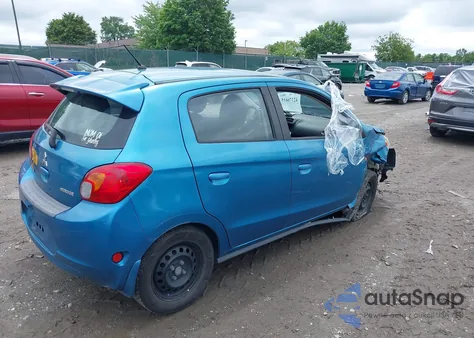 2015 Mitsubishi Mirage De из США, поврежденный, VIN ML32A3HJ0FH037194